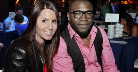 Tiffany with her husband David at an event